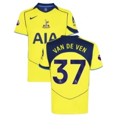 Tottenham Hotspur FC Van De Ven 37 Kolmas Pelipaita 2025-26 Jalkapallo Pelipaidat Peliasut