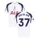 Tottenham Hotspur FC Van De Ven 37 Kotipelipaita 2025-26 Jalkapallo Pelipaidat Peliasut
