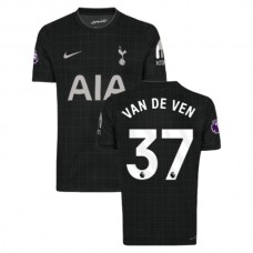 Tottenham Hotspur FC Van De Ven 37 Vieraspelipaita 2025-26 Jalkapallo Pelipaidat Peliasut
