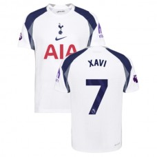 Tottenham Hotspur FC Xavi 7 Kotipelipaita 2025-26 Jalkapallo Pelipaidat Peliasut