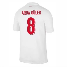 Turkki Arda Güler 8 Kotipelipaita EM 2024 Jalkapallo Pelipaidat Peliasut