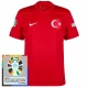 Turkki Vieraspelipaita EM 2024 Jalkapallo Pelipaidat Peliasut Patch