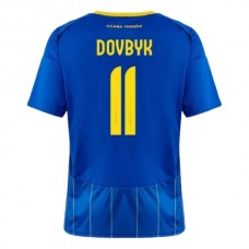Ukraina Dovbyk 11 Vieraspelipaita 2025 Jalkapallo Pelipaidat Peliasut