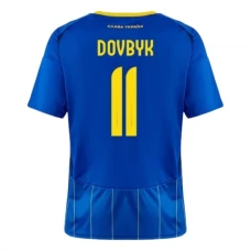 Ukraina Dovbyk 11 Vieraspelipaita 2025 Jalkapallo Pelipaidat Peliasut