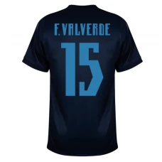 Uruguay F.Valverde 15 MM Vieraspaita 2026 Pelipaita