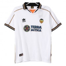 Valencia CF Kotipelipaita Retro 1999-00 Jalkapallo Pelipaidat Peliasut