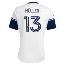 Vancouver Whitecaps FC Müller 13 Kotipelipaita 2025-26 Jalkapallo Pelipaidat Peliasut
