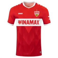 VfB Stuttgart Vieraspelipaita 2024-25 Jalkapallo Pelipaidat Peliasut