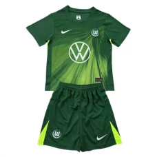 VfL Wolfsburg Lasten Kotipelipaita 2025-26 Jalkapallo Pelipaidat Peliasut