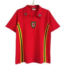 Wales Kotipelipaita Retro 1976-79 Jalkapallo Pelipaidat Peliasut