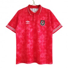 Wales Kotipelipaita Retro 1990-92 Jalkapallo Pelipaidat Peliasut