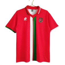 Wales Kotipelipaita Retro 1996-98 Jalkapallo Pelipaidat Peliasut