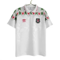 Wales Vieraspelipaita Retro 1990-92 Jalkapallo Pelipaidat Peliasut