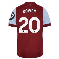 West Ham United FC Bowen 20 Kotipelipaita 2023-24 Jalkapallo Pelipaidat Peliasut