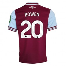 West Ham United FC Bowen 20 Kotipelipaita 2024-25 Jalkapallo Pelipaidat Peliasut