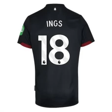 West Ham United FC Ings 18 Vieraspelipaita 2024-25 Jalkapallo Pelipaidat Peliasut