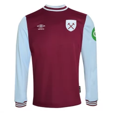 West Ham United FC Kotipelipaita 2024-25 Jalkapallo Pelipaidat Peliasut(L/S)