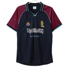 West Ham United FC Kotipelipaita Iron Maiden Retro 1999-00 Jalkapallo Pelipaidat Peliasut