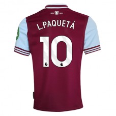West Ham United FC L.Paquetá 10 Kotipelipaita 2024-25 Jalkapallo Pelipaidat Peliasut