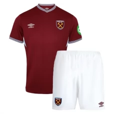 West Ham United FC Lasten Kotipelipaita 2025-26 Jalkapallo Pelipaidat Peliasut