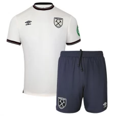 West Ham United FC Lasten Vieraspelipaita 2025-26 Jalkapallo Pelipaidat Peliasut