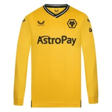 Wolves FC Kotipelipaita 2023-24 Jalkapallo Pelipaidat Peliasut(L/S)