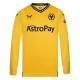 Wolves FC Kotipelipaita 2023-24 Jalkapallo Pelipaidat Peliasut(L/S)