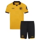 Wolves FC Lasten Kotipelipaita 2025-26 Jalkapallo Pelipaidat Peliasut