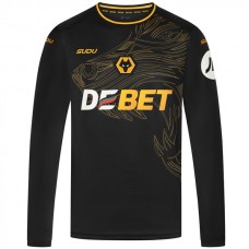 Wolves FC Vieraspelipaita 2024-25 Jalkapallo Pelipaidat Peliasut(L/S)