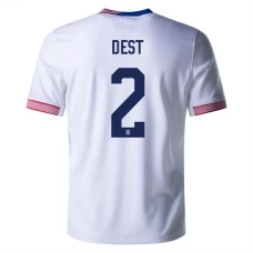 Yhdysvallat Dest 2 Kotipelipaita Copa América 2024 Jalkapallo Pelipaidat Peliasut