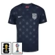 Yhdysvallat MM Vieraspaita 2026 Pelipaita Merkillä
